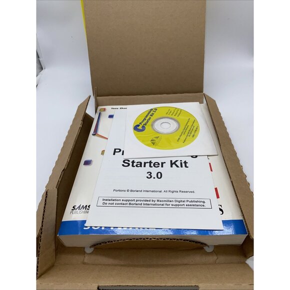 C and C++ Programming Starter Kit Version 3.0 Macmillan Book Cd Box 1998 - Picture 10 of 16